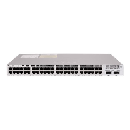 Network Essentials - commutateur - C3 - Géré - 12 x 100 - 1000 - 2.5G - 5G - 10GBase-T + 36 ... (C9200L-48PXG-4X-E)_1