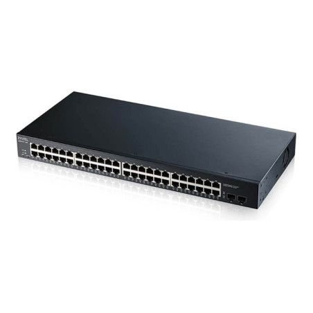 Commutateur - intelligent - 48 x 10 - 100 - 1000 + 2 x Gigabit SFP - de bureau, Montable sur... (GS1900-48-EU0102F)_1