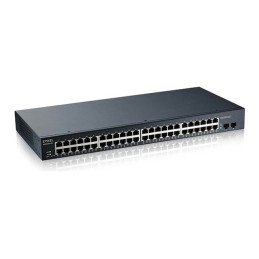 Commutateur - intelligent - 48 x 10 - 100 - 1000 + 2 x Gigabit SFP - de bureau, Montable sur... (GS1900-48-EU0102F)_3