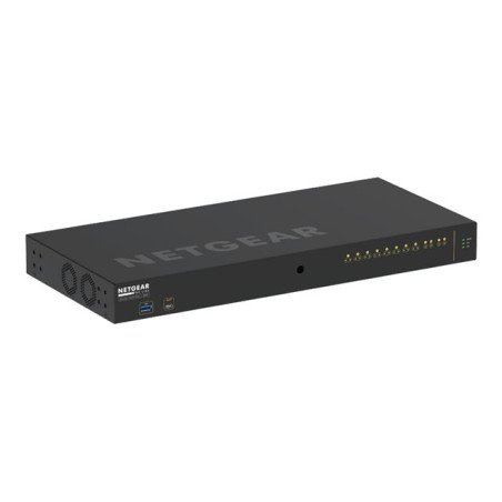 Commutateur - C3 - Géré - 10 x 10 - 100 - 1000 (8 PoE+) + 2 x Gigabit SFP - flux d'air côte à ... (GSM4212P-100EUS)_1