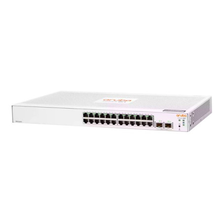 Commutateur - intelligent - 24 x 10 - 100 - 1000 + 2 x Gigabit SFP - de bureau, Montable sur rack (JL812AABB)_1