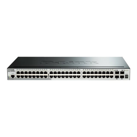 Commutateur - C3 - intelligent - 48 x 10 - 100 - 1000 + 4 x 10 Gigabit SFP+ - de bureau, Montab... (DGS-1510-52X/E)_1