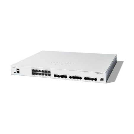 Commutateur - C3 - intelligent - 12 x 10 Gigabit Ethernet + 12 x 10 Gigabit SFP+ - Montable sur rack (C1300-24XTS)_1