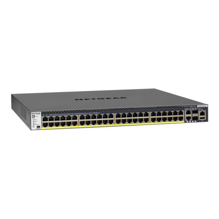 Switch manageable ProSAFE M4300-52G-PoE+ (1,000W PSU)Swithc Manageable Stackable avec 48x1G P... (GSM4352PB-100NES)_1