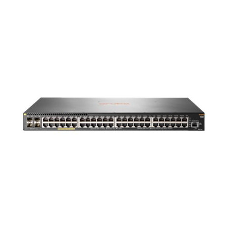Commutateur - C3 - Géré - 48 x 10 - 100 - 1000 (PoE+) + 4 x 1 gigabit - 10 gigabit SFP+ (liaison mon... (JL256AABB)_1