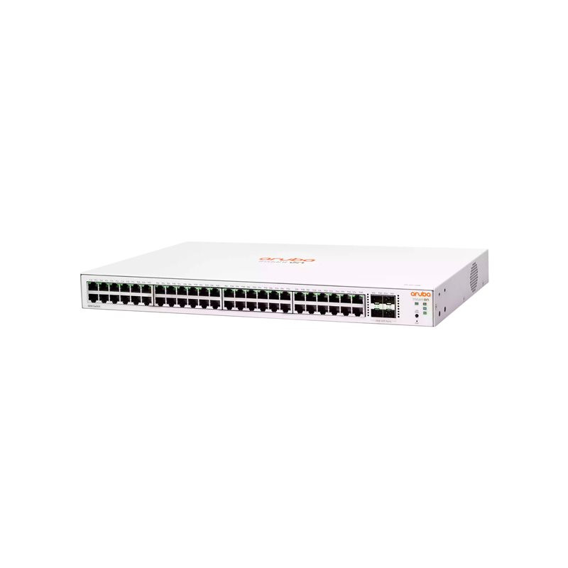 Commutateur - intelligent - 48 x 10 - 100 - 1000 + 4 x Gigabit SFP - de bureau, Montable sur rack (JL814AABB)_1