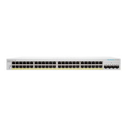 Commutateur - intelligent - 48 x 10 - 100 - 1000 (PoE+) + 4 x SFP+ 10 Go (liaison montante) -... (CBS220-48P-4X-EU)_2