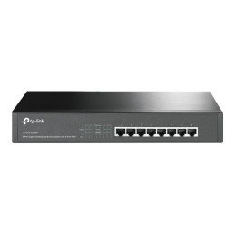 Commutateur - non géré - 8 x 10 - 100 - 1000 (PoE+) - de bureau, Montable sur rack - PoE+ (126 W) (TL-SG1008MP)_1