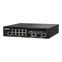 Commutateur - Géré - 8 x 2.5GBase-T + 2 x combo 10 Gigabit SFP+ - RJ-45 - de bureau, Montable su... (QSW-M2108R-2C)_2