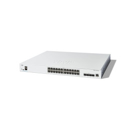 Commutateur - C3 - intelligent - 24 x 10 Gigabit Ethernet + 4 x combo 10 Gigabit SFP+ - RJ-45 - Mon... (C1300-24XT)_1