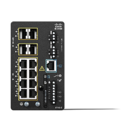 Network Essentials - commutateur - Géré - 8 x 10 - 100 - 1000 + 4 x Gigabit SFP (liaison montan... (IE-3100-8T4S-E)_1