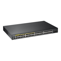 Commutateur - intelligent - 48 x 10 - 100 - 1000 (24 PoE+) + 2 x Gigabit SFP (liaison mon... (GS190048HPV2-EU0101F)_3