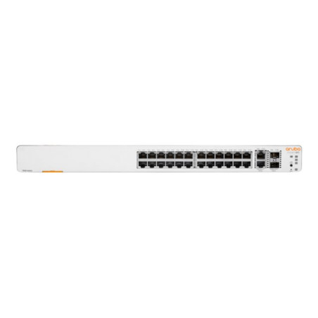Commutateur - Géré - 24 x 10 - 100 - 1000 + 2 x 10 Gigabit SFP+ + 2 x 100 - 1000 - 10GBase-T - Monta... (JL806AABB)_1