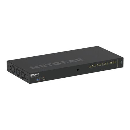 Commutateur - C3 - Géré - 10 x 10 - 100 - 1000 (8 PoE+) + 2 x 10 Gigabit SFP+ - flux d'air cô... (GSM4212PX-100EUS)_1