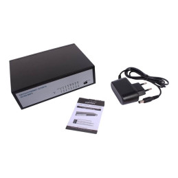 Commutateur - non géré - 16 x 10 - 100 - de bureau (61005)_6