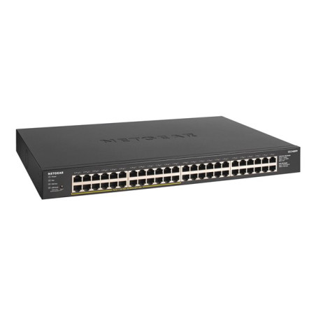 Commutateur - non géré - 48 x 10 - 100 - 1000 (24 PoE+) - de bureau, Montable sur rack - PoE+ (... (GS348PP-100EUS)_1