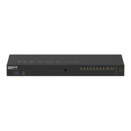 Commutateur - C3 - Géré - 10 x 10 - 100 - 1000 (8 PoE+) + 2 x Gigabit SFP - flux d'air côte à ... (GSM4212P-100EUS)_2