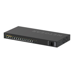 Commutateur - C3 - Géré - 10 x 10 - 100 - 1000 (8 PoE+) + 2 x Gigabit SFP - flux d'air côte à ... (GSM4212P-100EUS)_5
