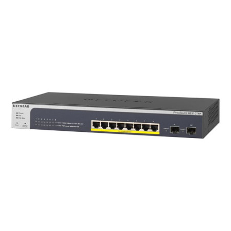 Smart Swtiches GS510TPPSmart Switches web manageables niveau 28 Ports 10 - 100 - 1000 BASE-T d... (GS510TPP-100EUS)_1