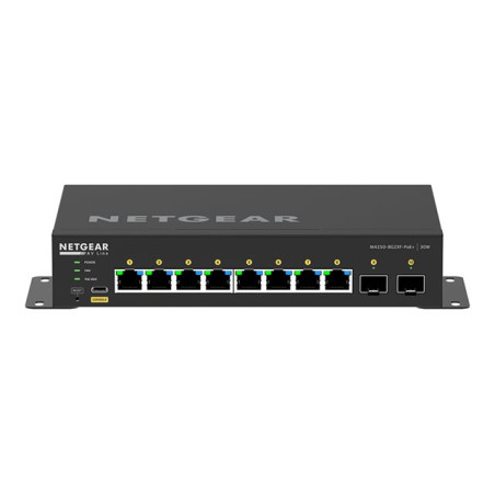 Commutateur - C3 - Géré - 8 x 10 - 100 - 1000 (8 PoE+) + 2 x 10 Gigabit SFP+ - flux d'air côt... (GSM4210PX-100EUS)_1