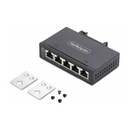 IP30 - TAA - Commutateur - non géré - 5 x 10 - 100 - 1000Base-T - Montage sur rail DIN, f... (I51G-ETHERNET-SWITCH)_1