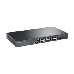 Commutateur - Géré - 24 x 10 - 100 - 1000 + 4 x 10 Gigabit SFP+ - Montable sur rack (TL-SG3428X-UPS)_2