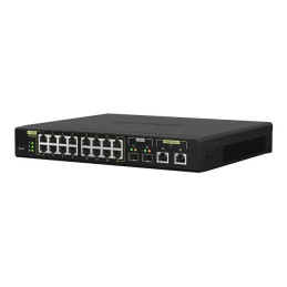 Commutateur - Géré - 16 x 100 - 1000 - 2.5G (PoE+) + 2 x 10 Gigabit SFP+ + 2 x 100 - 1000 - 2.... (QSW-M2116P-2T2S)_2