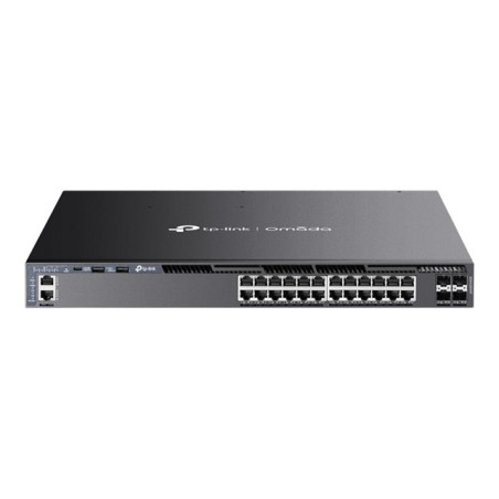 Commutateur - C3 - Géré - 24 x 10 - 100 - 1000 (PoE+) + 4 x Ethernet 10 Go SFP+ - flux d'air de l'av... (SG6428XHP)_1