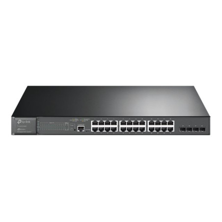 Commutateur - C2+ - Géré - 24 x 10 - 100 - 1000 (PoE+) + 4 x Gigabit SFP - Montable sur rack - PoE+ (... (SG3428MP)_1