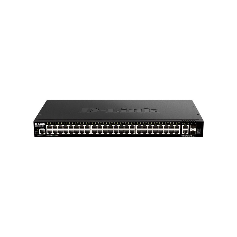Commutateur - C3 - intelligent - 48 x 10 - 100 - 1000 + 2 x 10 Gigabit Ethernet + 2 x 10 Gigabit... (DGS-1520-52/E)_1