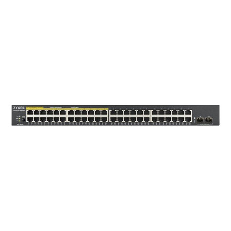 Commutateur - intelligent - 48 x 10 - 100 - 1000 (24 PoE+) + 2 x Gigabit SFP (liaison mon... (GS190048HPV2-EU0101F)_1
