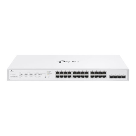 Commutateur - intelligent - 24 x 10 - 100 - 1000 (PoE+) + 4 x Gigabit SFP - Montable sur rack - ... (FESTA FS328GP)_1