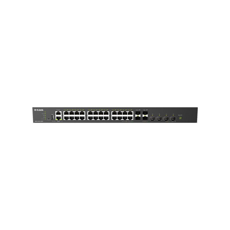 Commutateur - C3 - Géré - 24 x 10 Gigabit Ethernet + 4 x 10 Gigabit SFP+ + 4 x 25 Gigabits SFP... (DXS-3410-32XY/E)_1