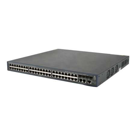 Commutateur - C3 - Géré - 48 x 10 - 100 (PoE+) + 4 x Gigabit SFP + 2 x 10 - 100 - 1000 partagé - Montab... (JG302C)_1
