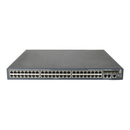 Commutateur - C3 - Géré - 48 x 10 - 100 (PoE+) + 4 x Gigabit SFP + 2 x 10 - 100 - 1000 partagé - Montab... (JG302C)_2