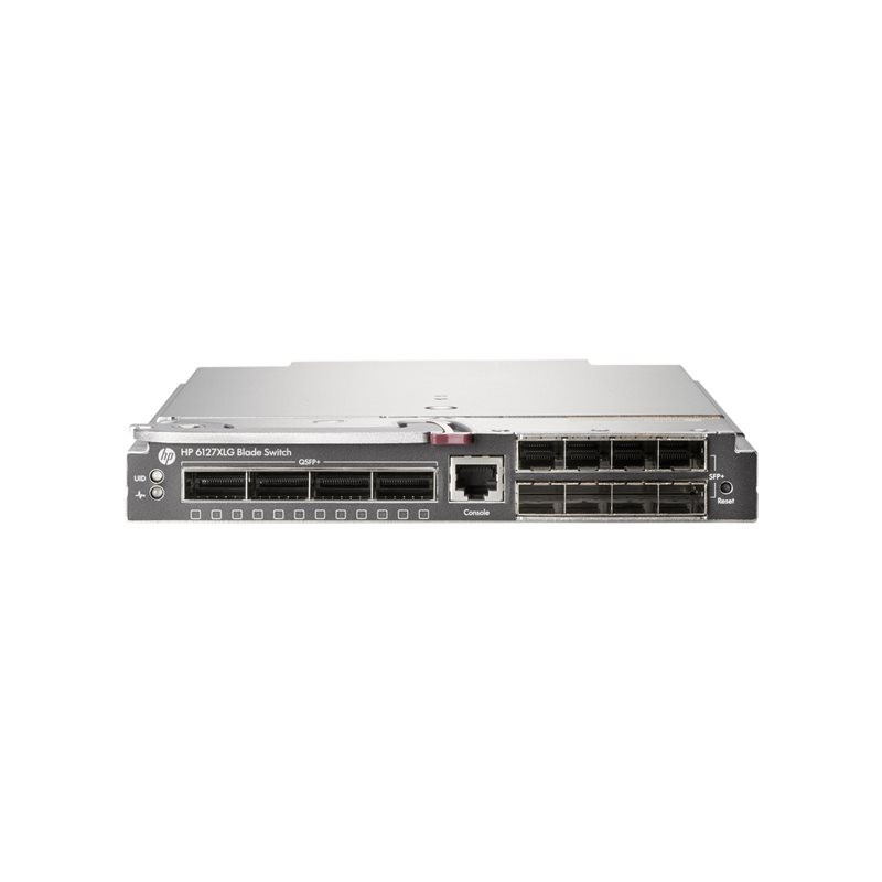Commutateur - C3 - Géré - 4 x 40 Gigabit QSFP+ + 8 x 10 Gigabit SFP+ - Module enfichable (787635-B21)_1