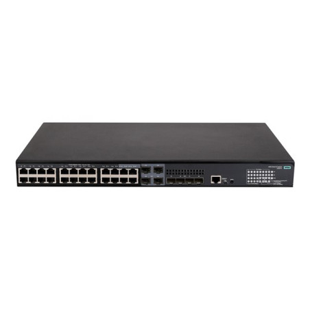 Commutateur - C3 - intelligent - 24 x 10 - 100 - 1000 (PoE+) + 4 x combo 10 - 100 - 1 000 Base-T (Po... (JL827AABB)_1