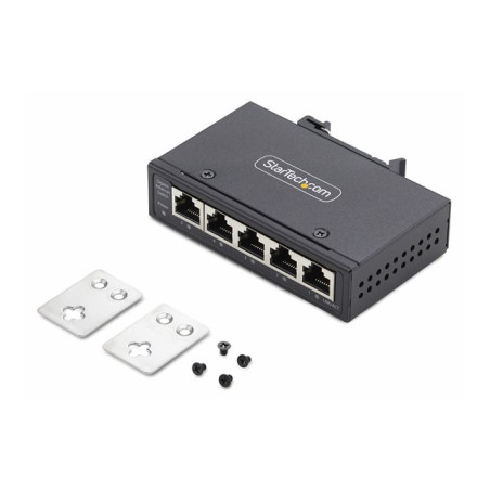 IP30 - TAA - Commutateur - non géré - 5 x 10 - 100 - 1000Base-T - Montage sur rail DIN, f... (I51G-ETHERNET-SWITCH)_1