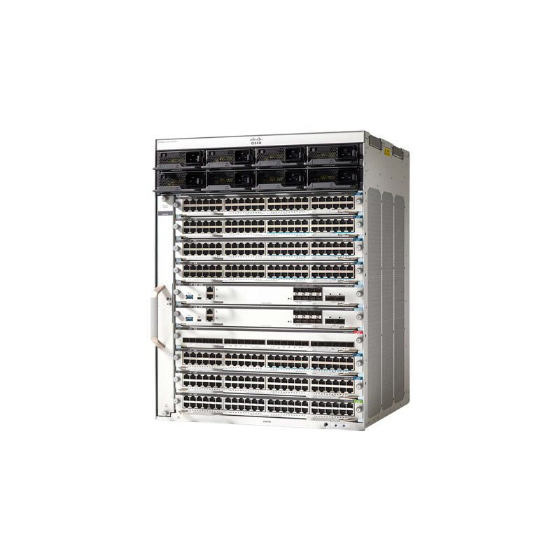 Commutateur - flux d'air côte à côte - Montable sur rack - PoE - reconditionné (C9410R-RF)_1