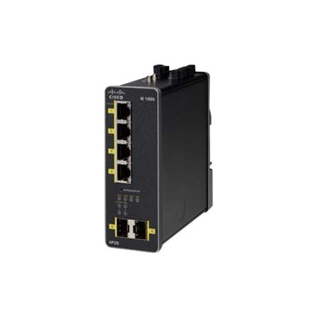 Commutateur - Géré - 4 x 10 - 100 - 1000 (PoE+) + 2 x 1000 Base-X SFP (liaison montante) - ... (IE-1000-4P2S-LM-RF)_1
