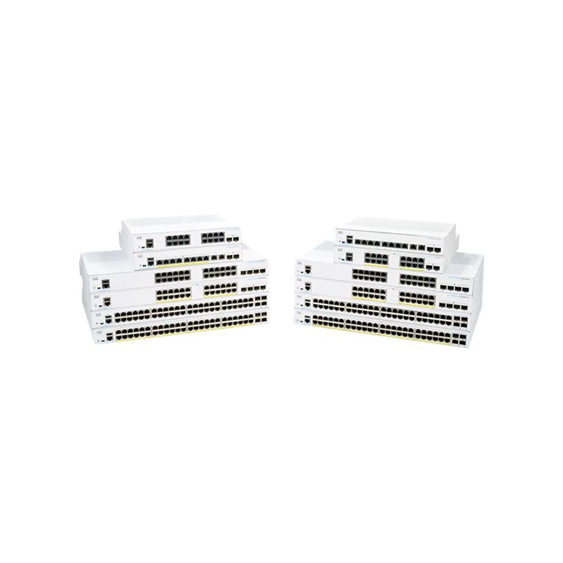 Commutateur - C3 - intelligent - 24 x 10 - 100 - 1000 (PoE+) + 4 x Gigabit SFP - Montable s... (CBS250-24FP4GEU-RF)_1