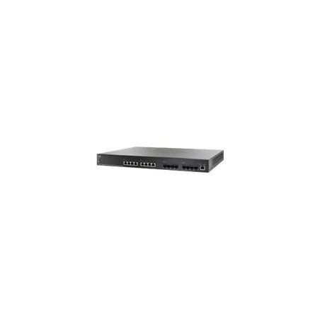 Commutateur - C3 - Géré - 8 x 10GBase-T + 8 x 10 Gigabit SFP+ - de bureau, Montable sur rac... (SG550XG8F8TK9EU-RF)_1