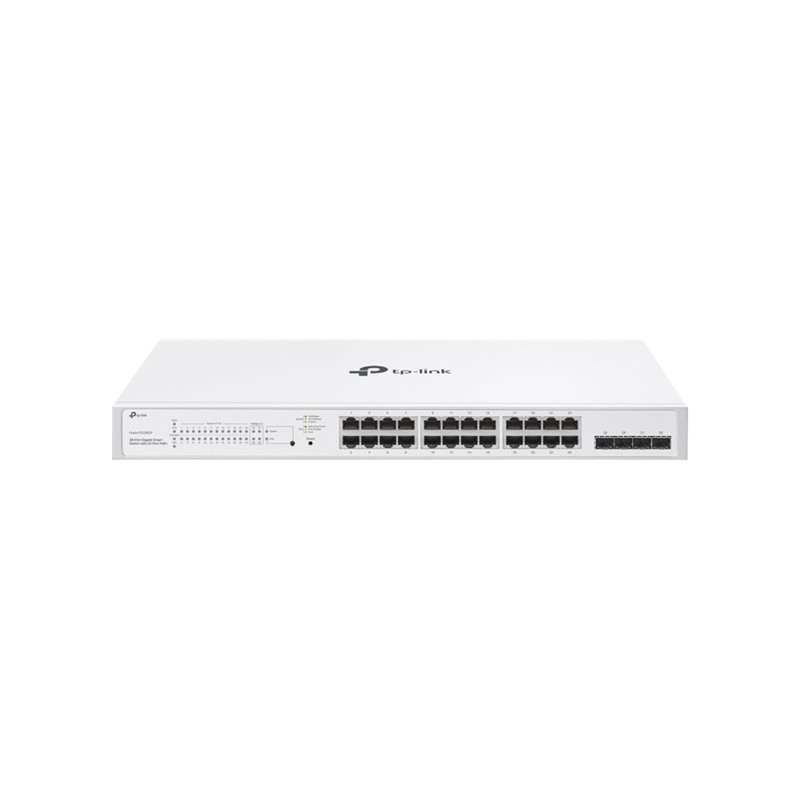 Commutateur - intelligent - 24 x 10 - 100 - 1000 (PoE+) + 4 x Gigabit SFP - Montable sur rack - ... (FESTA FS328GP)_1