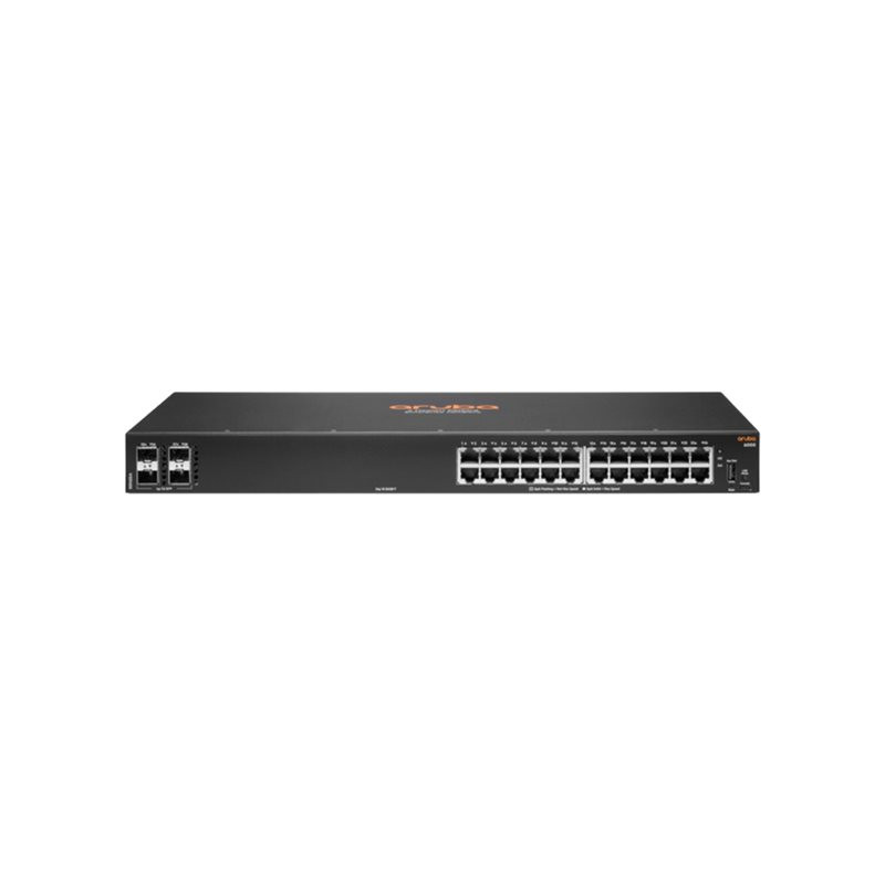 Commutateur - C3 - Géré - 24 x 10 - 100 - 1000 + 4 x Gigabit SFP - flux d'air côte à côte - Montable... (R8N88AABB)_1