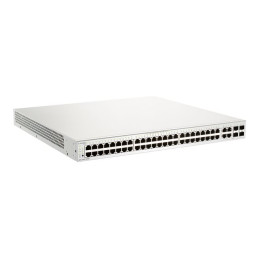 Commutateur - intelligent - 48 x 10 - 100 - 1000 (PoE+) + 4 x SFP Gigabit combiné - Montable s... (DBS-2000-52MP/E)_1