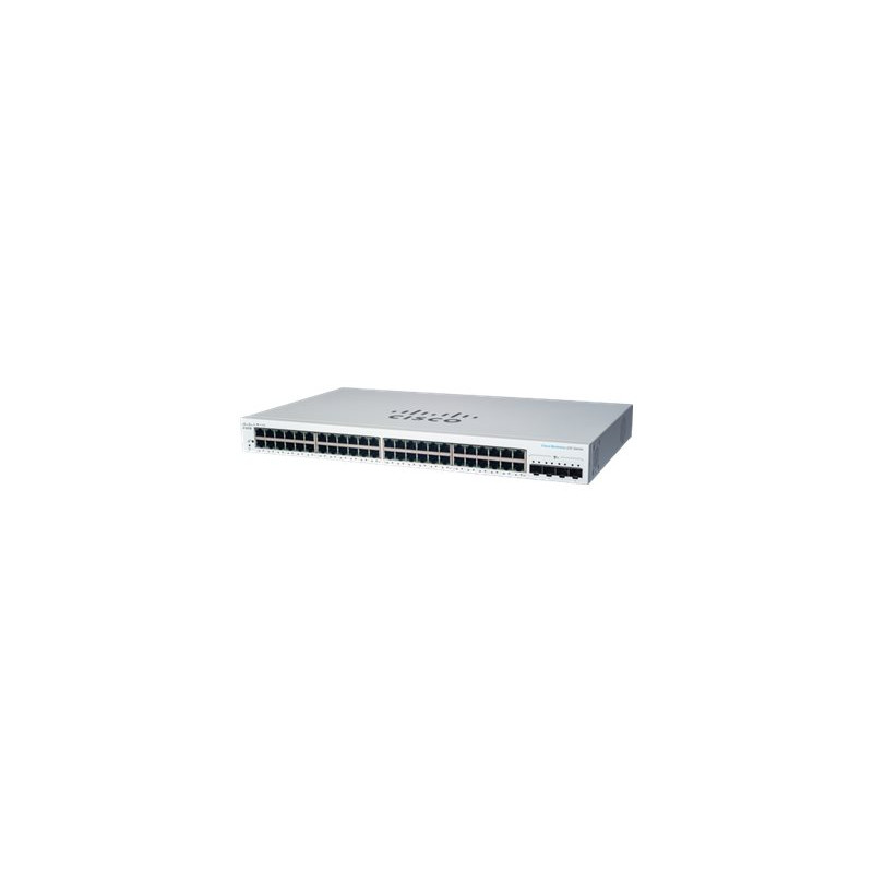 Commutateur - intelligent - 48 x 10 - 100 - 1000 + 4 x SFP+ 10 Go (liaison montante) - Mont... (CBS220-48T-4XUK-RF)_1