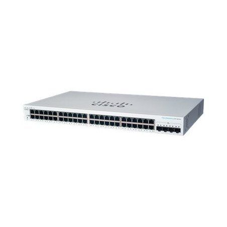 Commutateur - intelligent - 48 x 10 - 100 - 1000 + 4 x SFP+ 10 Go (liaison montante) - Mont... (CBS220-48T-4XUK-RF)_1
