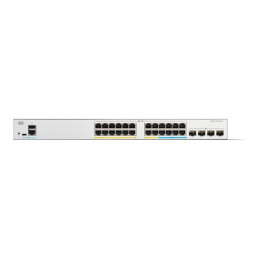 Commutateur - C3 - Géré - 16 x 10 - 100 - 1000 (PoE+) + 8 x 2.5G (PoE+) + 4 x 10 Gigabit SFP... (C1300-24MGP-4X-RF)_1