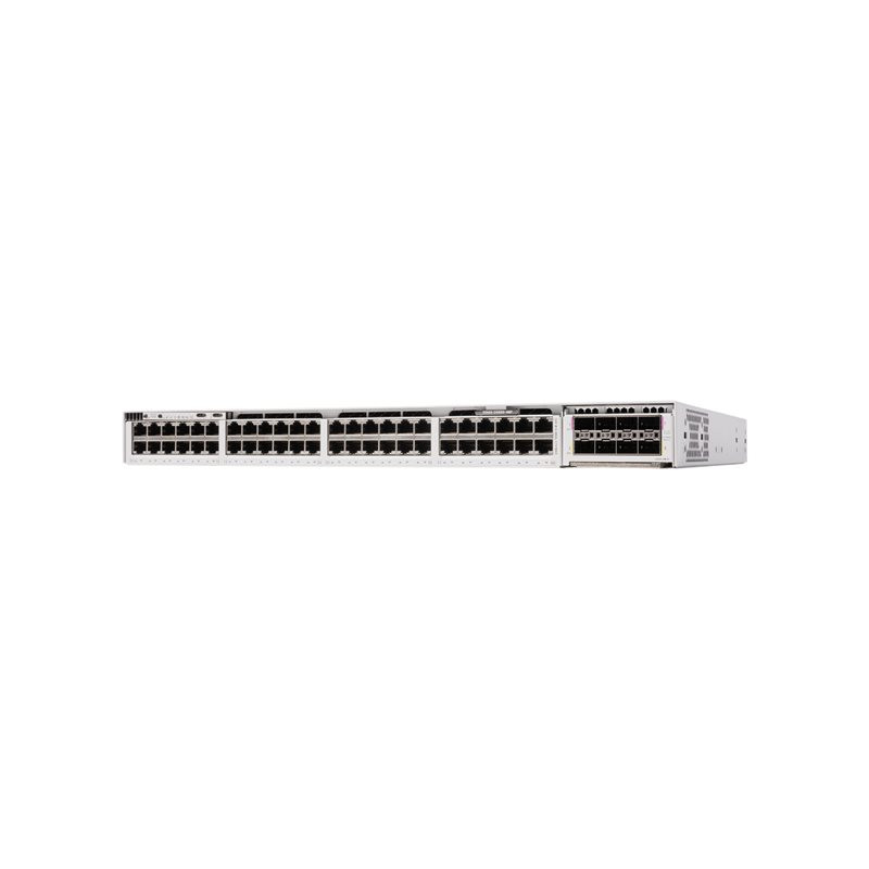 Commutateur - C3 - Géré - 48 x 10 - 100 - 1000 (PoE) - de bureau, Montable sur rack - PoE (1440 W) (C9350-48P)_1