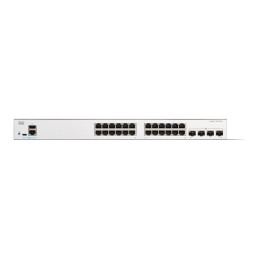 Commutateur - C3 - Géré - 24 x 10 - 100 - 1000Base-T + 4 x Gigabit SFP - Montable sur rack - r... (C1300-24T-4G-RF)_1